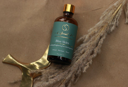 BLUE SKIES - soothing & brightening face cleansing powder